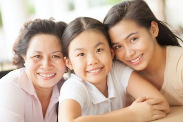 multigenerations of women smiling | dental clinic scarborough
